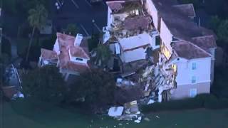 Sinkhole Swallows Disney Resort In Clermont Florida