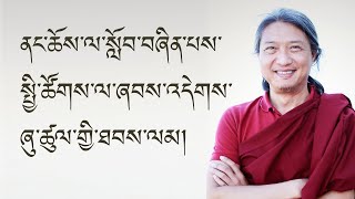 ནང་ཆོས་ལ་སློབ་བཞིན་པས་སྤྱི་ཚོཌ་ལ་ཞབས་འདེགས་ཞུ་ཚུལ་གྱི་ཐབས་ལམ། དགྱེས་སྤྲུལ་འཇིགས་མེད་ནོར་བུ་རིན་པོ་ཆེ