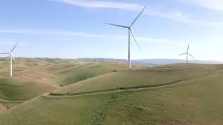 Wind Turbine Cinematic Video by DJI Mavic Air 2