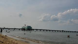 Llego el verano. Playa en Norfolk Virginia.