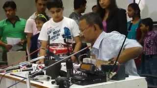 Gujarat Science City ARISS Astronaut Ham Radio Telebridge School Contact Programme