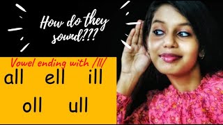 Phonetics: Ell blend| Ill blend | Oll blend |Ull blend | Blending sounds| Reading skills