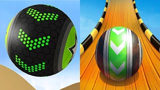 Going balls | Sky rolling ball 3d - All Level Gameplay Android, iOS - NEW MEGA APK UPDATE