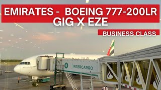 TRIP REPORT | Emirates - Boeing 777-200LR - Rio (GIG) to Buenos Aires (EZE) | Business Class