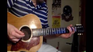 when the levee breaks  Led Zep acoustic lesson