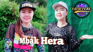 SERU...!!! SELESAI SENAM LANJUT LOMBA NYANYI BERSAMA INSTRUKTUR CANTIK "MBAK HERA"