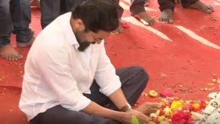 Actor #Suriya Payed His Last Respect To Actor & Politician #Vijaykanth Today🥺💔💔