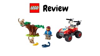 LEGO City Wildlife Rescue ATV Review! (60300)