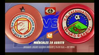 Canal 4 TCS | LMF El Salvador 24/25 AD Isidro Metapán vs CD Cacahuatique (Jornada 7) Anuncio