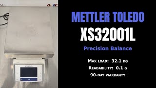 Mettler Toledo XS32001L Precision Balance (Item - 0663Z2 BALANCE)