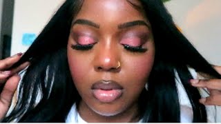 5 Minute Soft Glam Makeup - Valentines Day Inspired