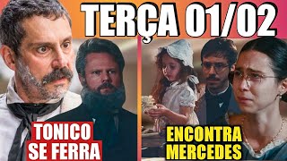 NOS TEMPOS DO IMPERADOR - TERÇA 01/02 - Nélio e Dolores encontram Mercedes, Tonico leva tiro!