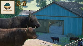 Highland Cows moving in - HILLSIDE ZOO 06 - Planet Zoo