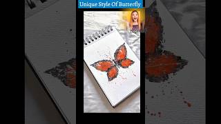 Unique Style Of Butterfly//  #shorts #painting #paintingdrawing #art