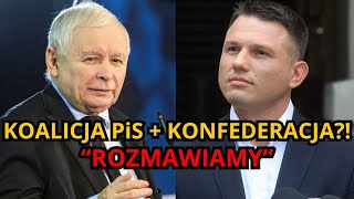 Poseł PIS UJAWNIA! "Rozmawialiśmy o koalicji z Mentzenem i Wiplerem"