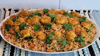 روز بالكروفات | أرز بالجمبري 🍤