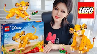 💛🦁LEGO ǀ Disney Simba the Lion King Cub (43243) Speed Build | Abbi Happy, the LEGO Frenetic