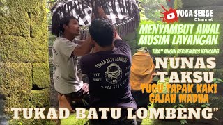 “TUKAD BATU LOMBENG”‼️||Proses nunas tirtha & ngaturan tedung ring tugu/bulak TAPAK KAKI GAJAH MADHA