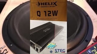 Покажу свои крутые усилители сабуферы. Helix Q12 , Steg k2.03, tsa generator 300amp. SQL