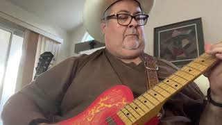 Only Daddy That’ll Walk The Line Guitar Solo| David Schramm Plays Country |