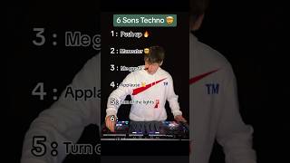 6 Sons Techno 🔥 #music #tiktok #viral #dj #trend #challenge #techno