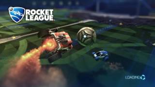 Playing rocket league 3