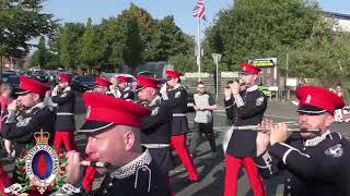 Sons Of Ulster Shankill FB @ Brian Robinson Memorial Parade 07/09/24