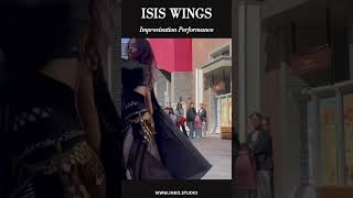 Isis wings improvisation performance in Beijing | INKO #dance #fusionbellydance #bellydance #dancer