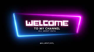 All about data Live Stream