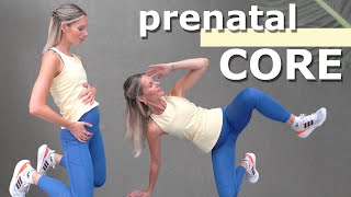 15 MIN SAFE PRENATAL ABS WORKOUT 🤰🏼💪🏻 seitliche Bauchmuskulatur aufbauen in der Schwangerschaft!