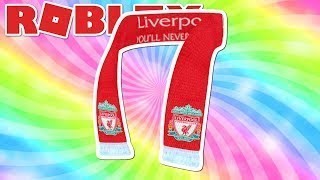 NEW PROMO CODE FOR THE LIVERPOOL FC SCARF | Roblox [READ DESC]