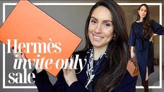 HERMÈS UNBOXING 🍊 | Invite only sale ! Luxury haul, pricing, details, luxury unboxing | Pia #luxury