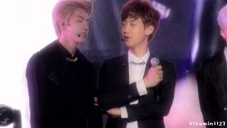 [Fancam] 131019 SMT in Beijing - KrisYeol Moment during Ment