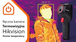 Ręczna kamera do pomiaru temperatury ludzkiego ciała Hikvision - Eltrox