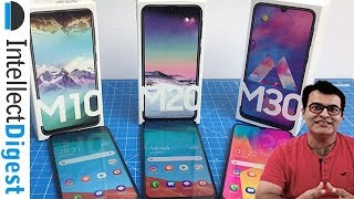 Samsung Galaxy M30 VS Galaxy M20 VS Galaxy M10- Detailed Comparison