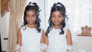 Solemn Holy Communion of Tessa and Riya