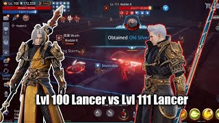 LVL100 LANCER VS LVL111 LANCER MIR4 #mir4  #mir4philippines