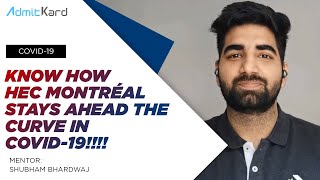 COVID-19 Update: Universities in Canada v/s the COVID-19 | Students life in Canada | HEC Montréal