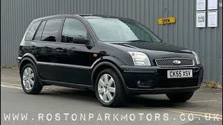 2005 (55) Ford Fusion 1.6 + 5dr - DVD player, 108k miles for sale @rostonparkmotors Nuneaton.