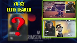 Y6S2 Elite Leaked + Zofia New Elite MVP + Jackal New Elite MVP-Rainbow Six Siege