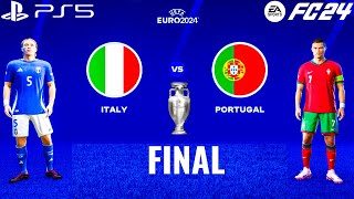 FC 24 - ITALY VS PORTUGAL - UEFA EURO FINAL 2024 | PS5™ [4K60]