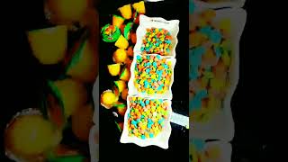 Dramatic Reverse of Nips Versus Mango Pudding #shortsvideo #sweet #mango #pudding