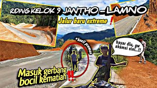 TRABAS JALUR BARU EXTREM JANTHO-LAMNO, ASLI PARAH VIEWSNYA ‼️ || motovlog indonesia