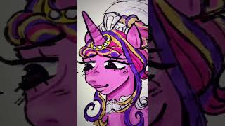 The bride and the ugly ahh groom redraw (don’t forget to share! lol) #shorts #mlp #mylittlepony