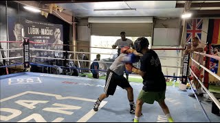 SPARRING AT THE BOXING GYM!!!