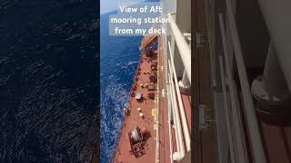 View of Mooring station |#merchantnavy #cargoship #containerships #youtubeshorts #oceanshipping