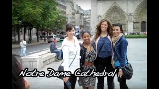 Notre Dame Cathedral visit with my students