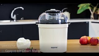 GIM63027UK ICE CREAM MAKER MACHINE