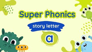 Phonics Story  Letter - a | Educational Video For Kids| Cartoon Video | Learn With Fun