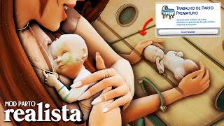 MOD de PARTO PREMATURO e INCUBADORA para o The Sims 4 👶 — atualização do mod parto realista